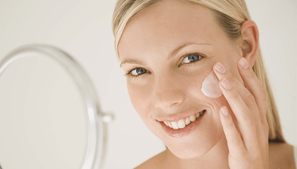 use of facial skin rejuvenation creams