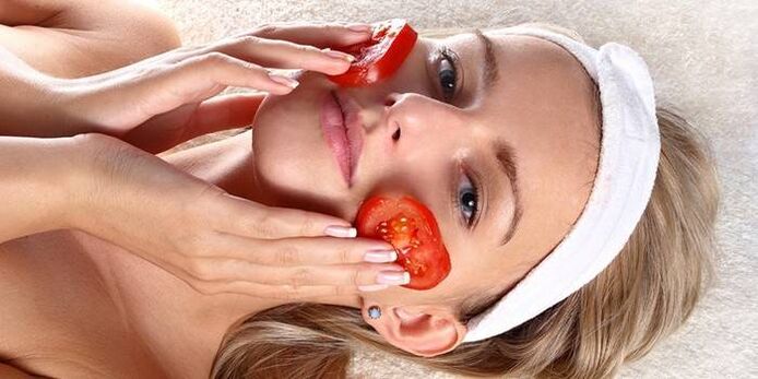 tomato for skin rejuvenation